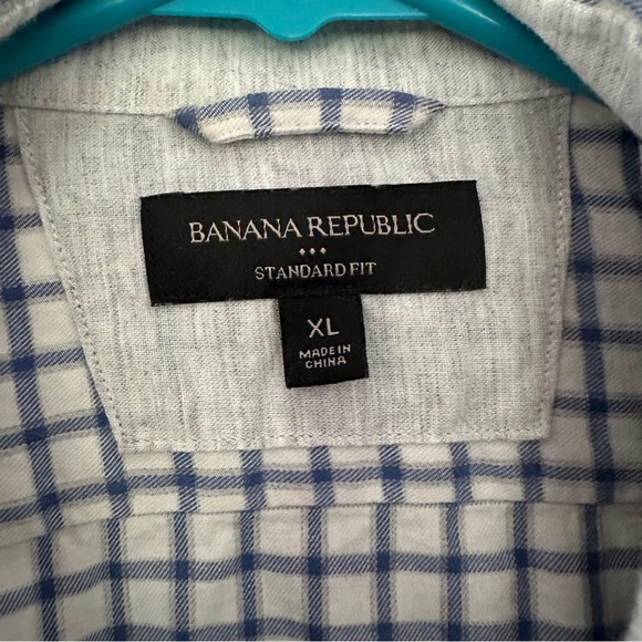 Lot Mens Shirts (14). XL Neck size 17.5, (3 size L) Chaps, Izod, JCrew, Banana. - Picture 2 of 15